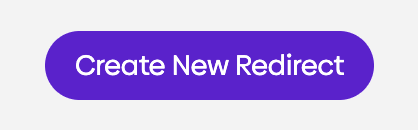 Screenshot showing the "create new redirect" button in urllo.