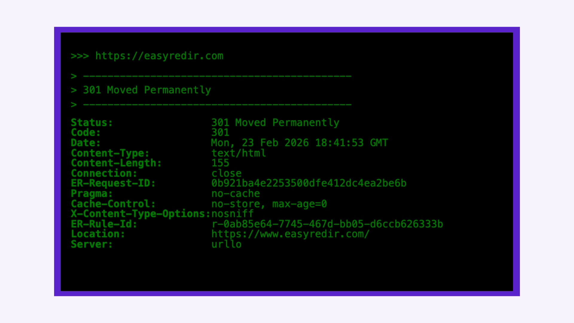 redirect-checker.org screenshot