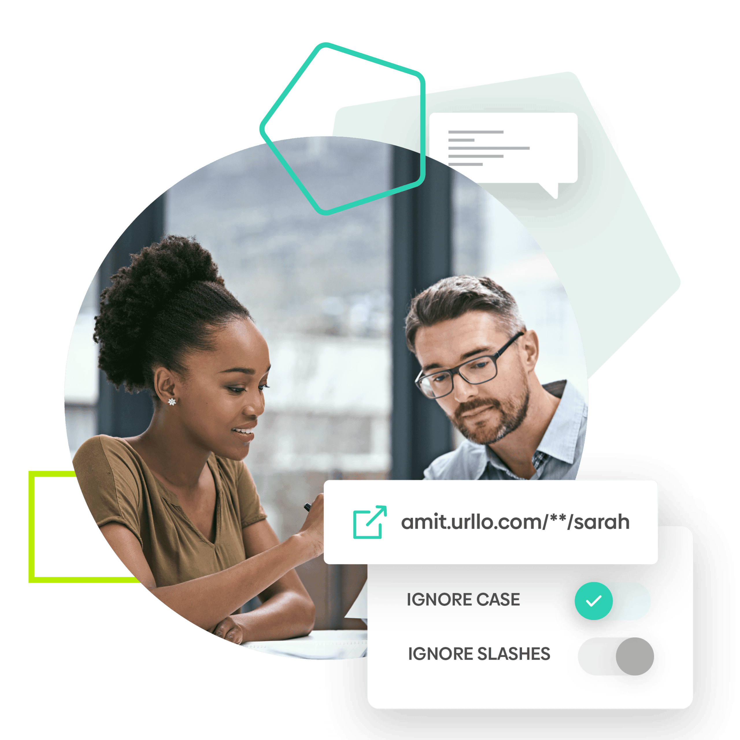 Instant custom URL creation